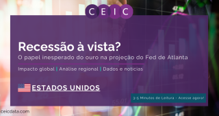 Como o fluxo de ouro distorceu o modelo de recessão do Fed de Atlanta