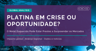 Global Analysis: Platina em Crise ou Oportunidade? O Metal Esquecido Pode Estar Prestes a Surpreender os Mercados