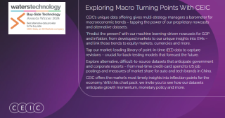 Exploring Macro Turning Points With CEIC​